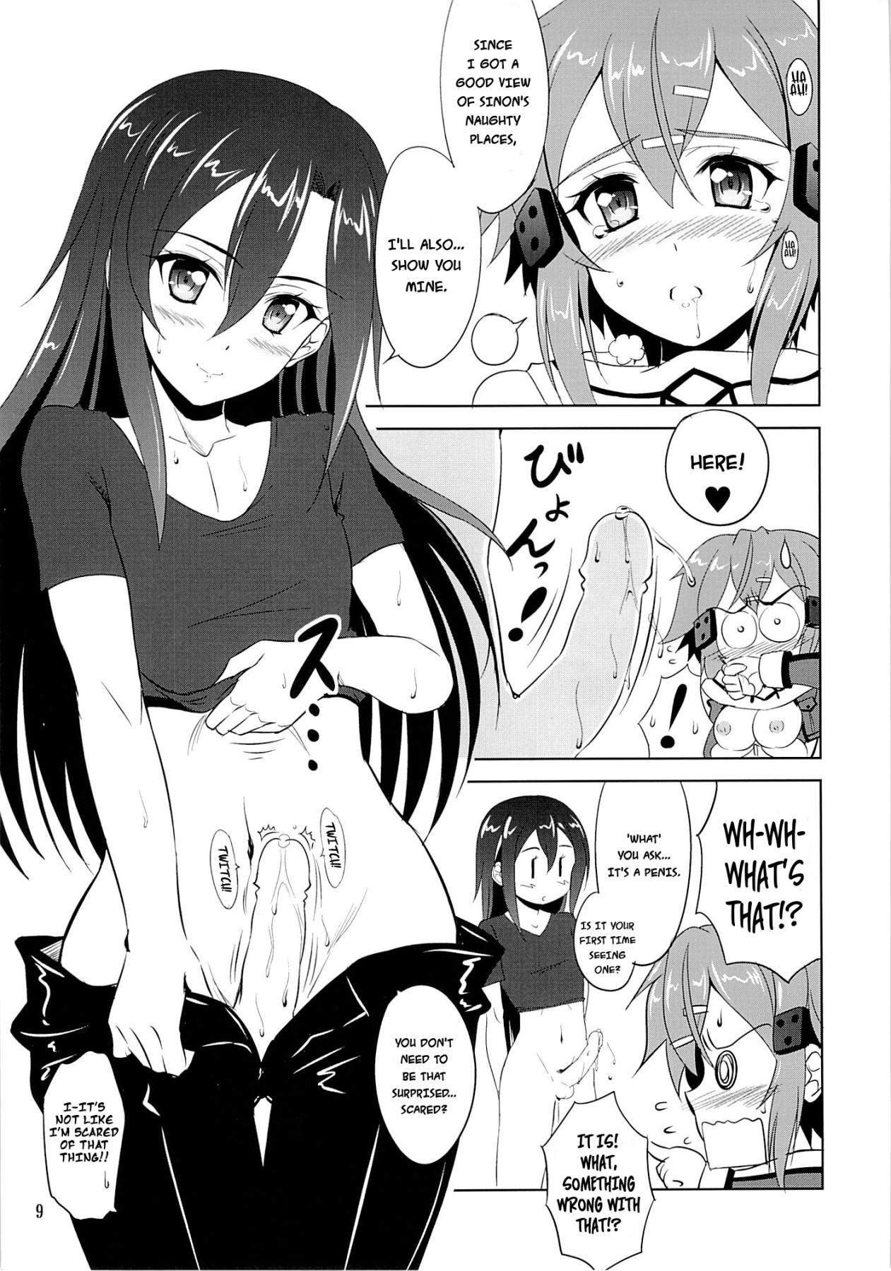 Hentai Manga Comic-Sinon On The Counterattack-Read-8